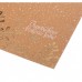 Бумага крафтовая с фольгированием "Снежинки", 30,5*30,5 см, 300 г/м2